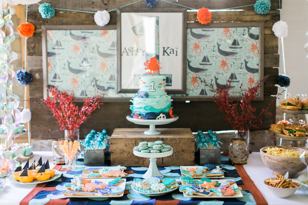 Under the Sea First Birthday - Finding Lovely