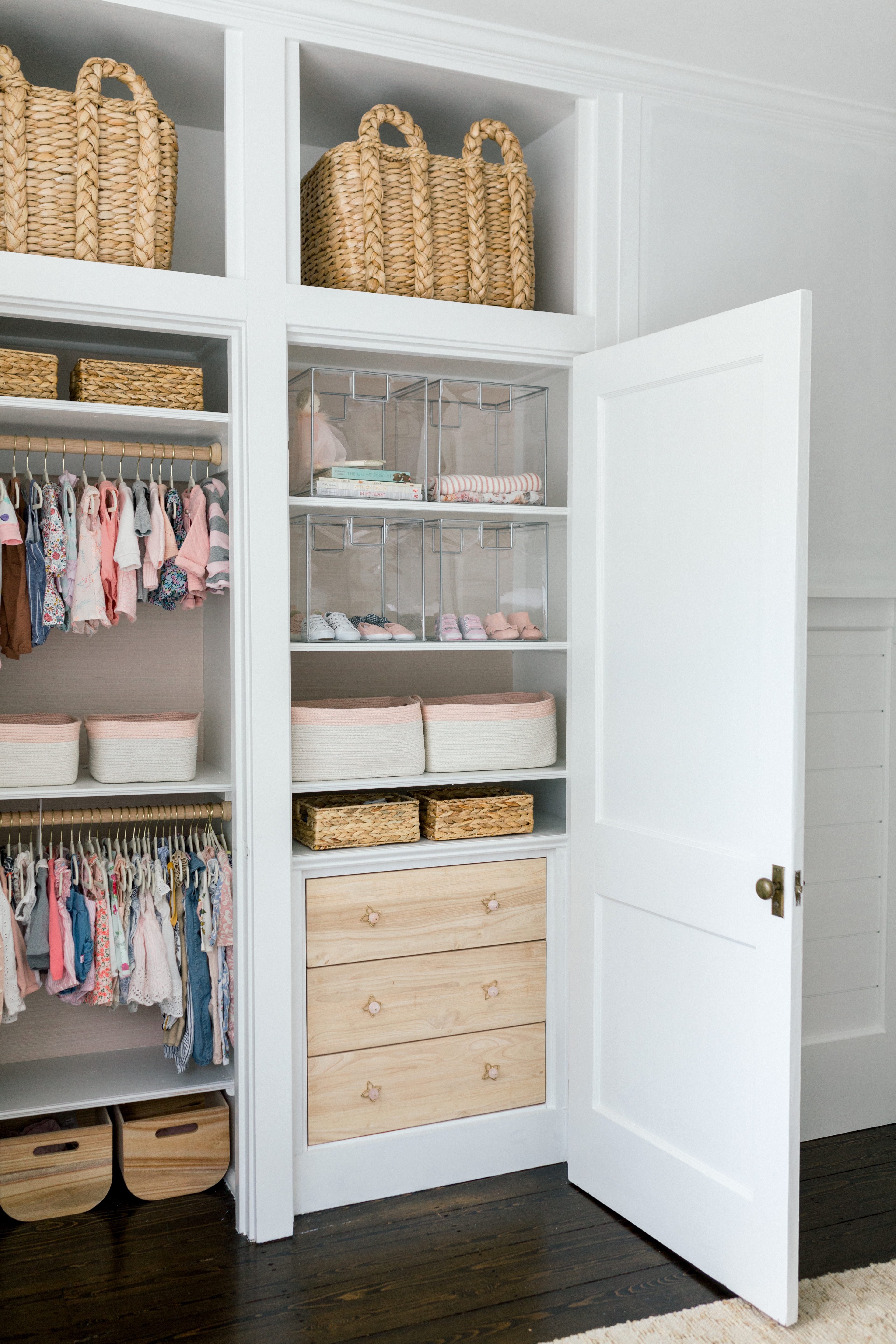 Aubrey's Nursery Closet - Finding Lovely