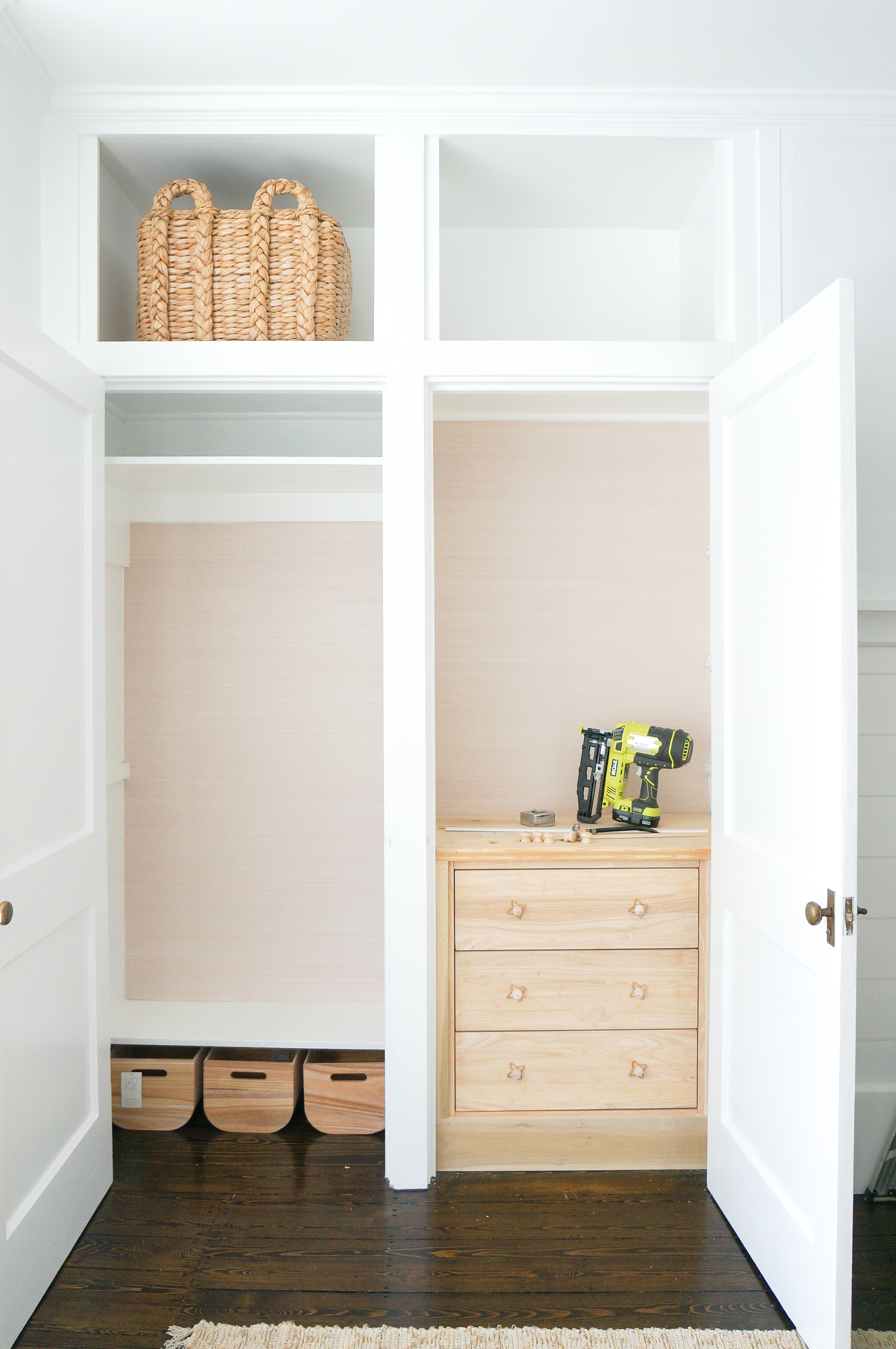 Our Cedar Closet (AKA: The Nursery Closet Makeover) - Love