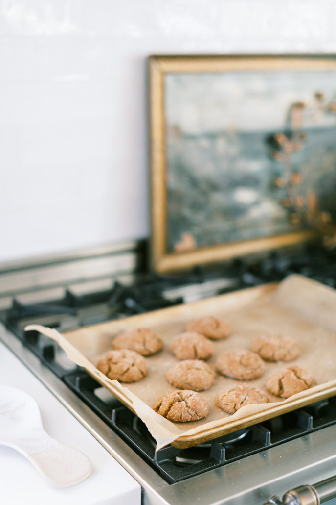 Molasses Ginger Cookies