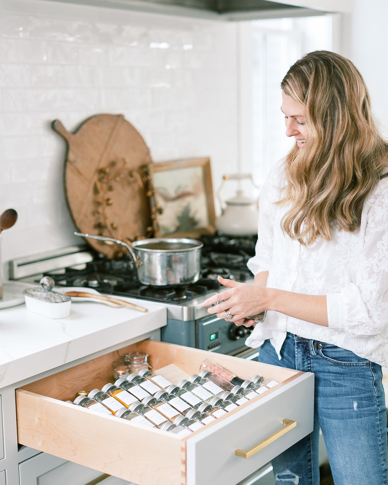 Spice Rack Organizing Ideas - Happy Happy Nester