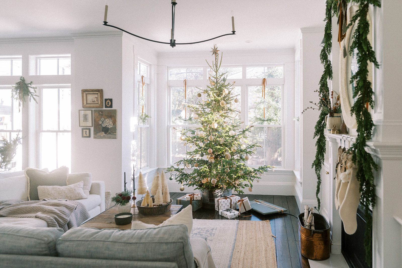 How to Decorate With Silver & White for Christmas - Sanctuary Home Decor