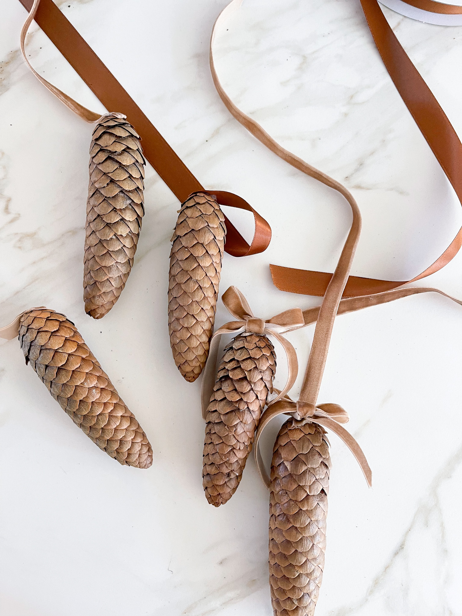 How to Attach a Stick to a Pine Cone - The Fabulous Garden