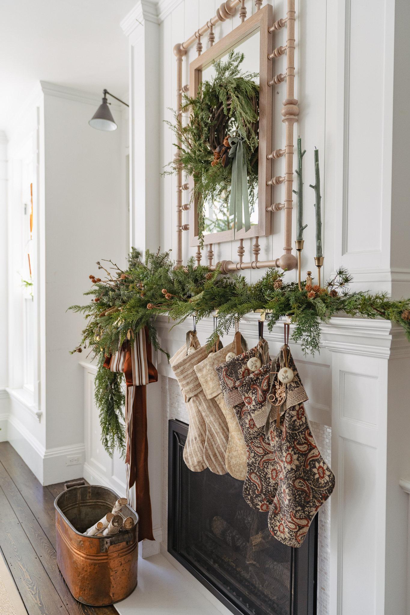 Pinecone Wreath - Finding Lovely