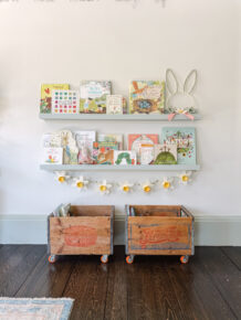 Egg Carton Daffodil Garland